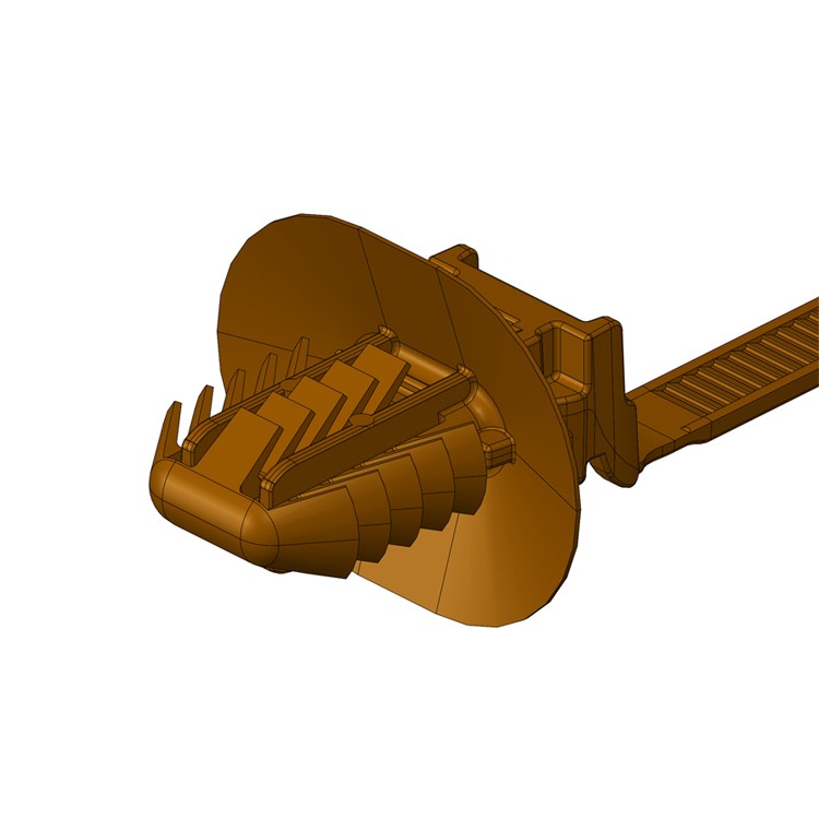 Oval Fir Tree Tie for Slotted Holes