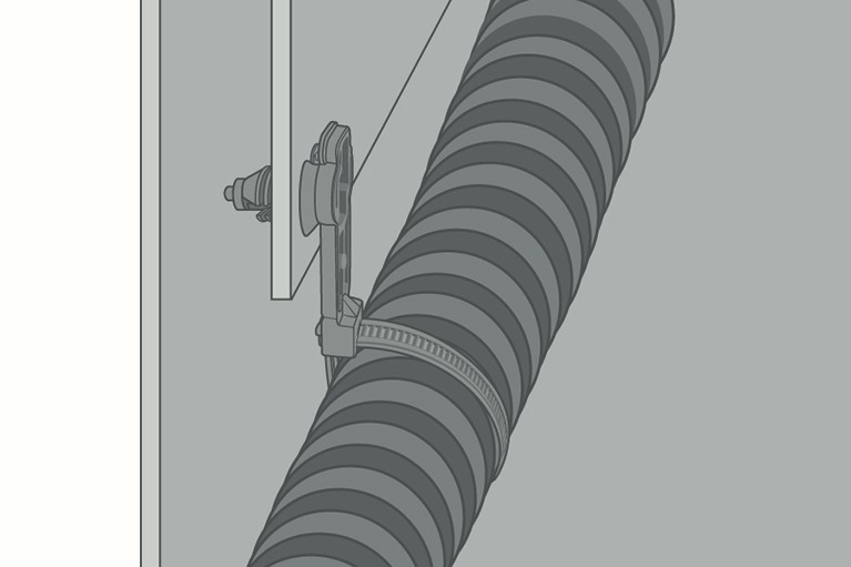 Offset Arrow Tie Fastener